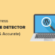 WordPress theme detector